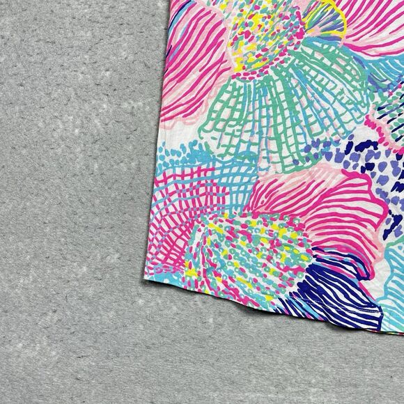 Lilly Pulitzer Dress Womens Large Multicolored Ali Dress Multi Roar of the Seas - Picture 4 of 12
